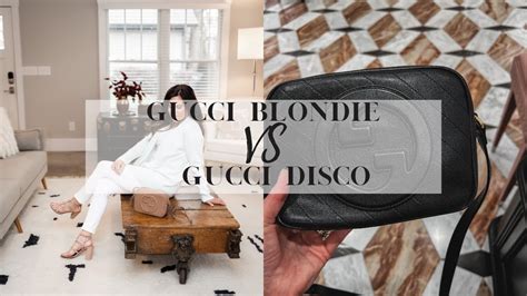 gucci soho disco vs blondie bag